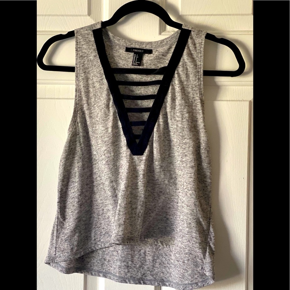 Grey tank